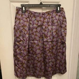 Context 100% silk pleated skirt, size 8